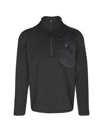 SPYDER | Pullover da uomo con 1/2 zip BANDIT | schwarz